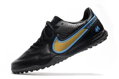 Nike Tiempo Legend 9 Pro TF - Black/Gold/Blue