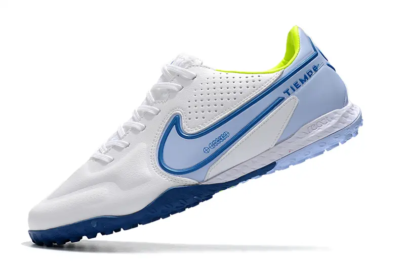 Nike Tiempo Legend 9 Pro TF - White/Sky Blue/Lime Green
