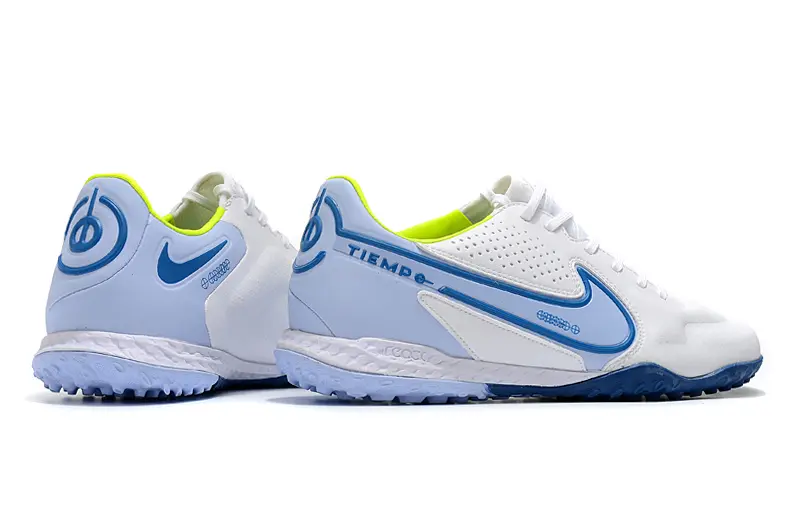 Nike Tiempo Legend 9 Pro TF - White/Sky Blue/Lime Green