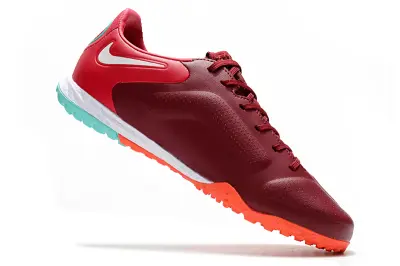 Nike Tiempo Legend 9 Pro TF - Maroon/Coral/Teal