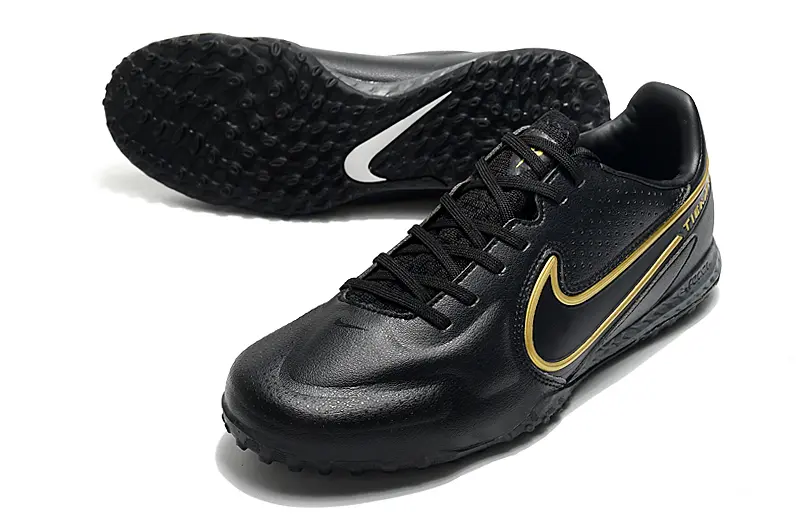 Nike Tiempo Legend 9 Pro IC - Black/Golden Accent/Black Out
