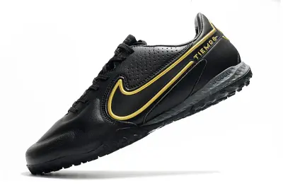 Nike Tiempo Legend 9 Pro IC - Black/Golden Accent/Black Out