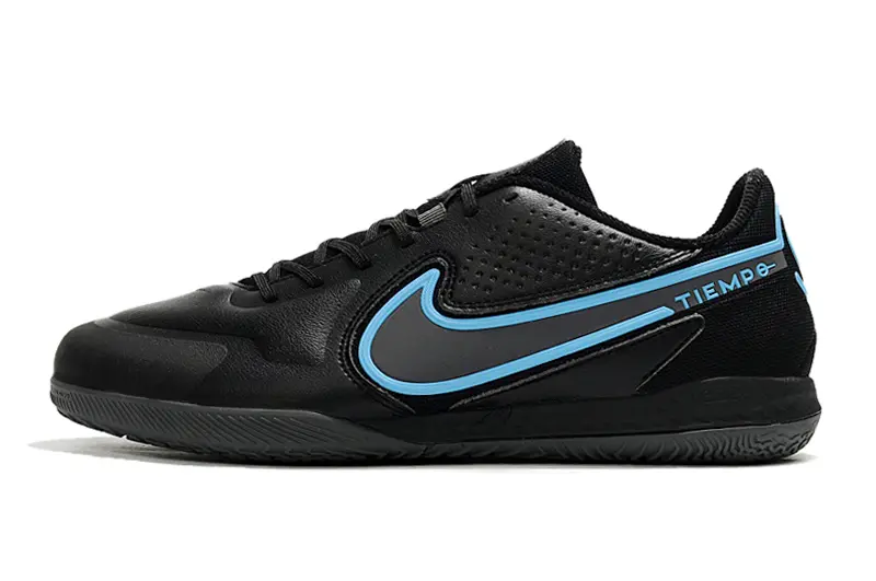 Nike Tiempo Legend 9 Pro IC - Black/Sky Blue/Charcoal Gray