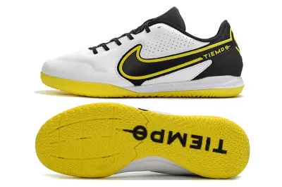 Nike Tiempo Legend 9 Pro IC - White/Electric Yellow/Black