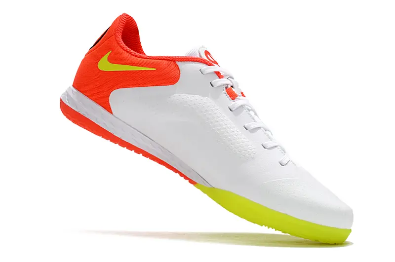 Nike Tiempo Legend 9 Pro IC - White/Electric Orange/Neon Yellow