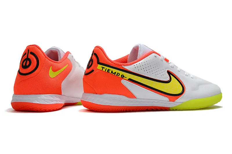 Nike Tiempo Legend 9 Pro IC - White/Electric Orange/Neon Yellow