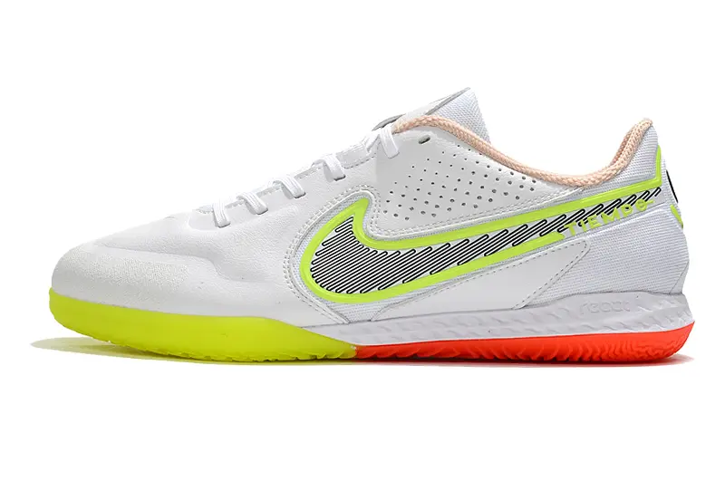 Nike Tiempo Legend 9 Pro IC - White/Electric Yellow/Flame Orange