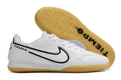 Nike Tiempo Legend 9 Pro IC - White/Natural Beige/Black