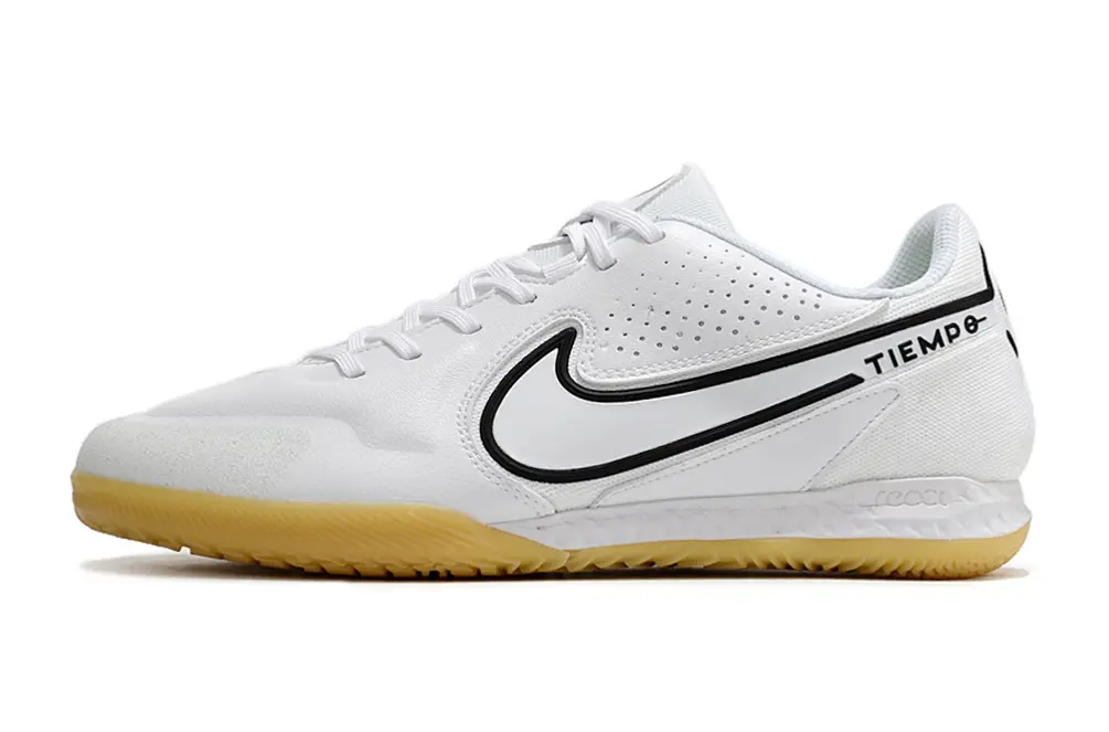 Nike Tiempo Legend 9 Pro IC - White/Natural Beige/Black