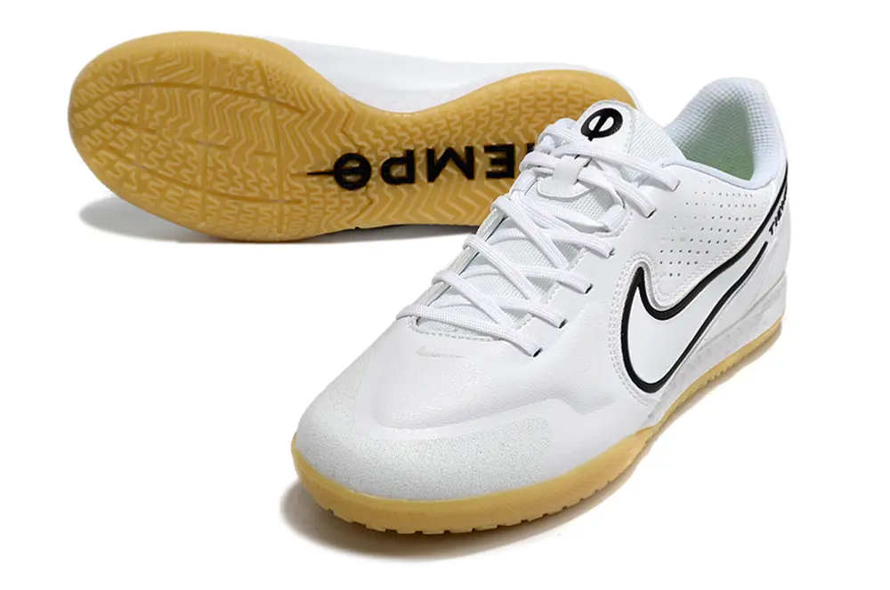 Nike Tiempo Legend 9 Pro IC - White/Natural Beige/Black