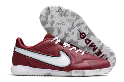 Nike Tiempo Legend 9 Pro IC - Maroon/Cool Blue/White
