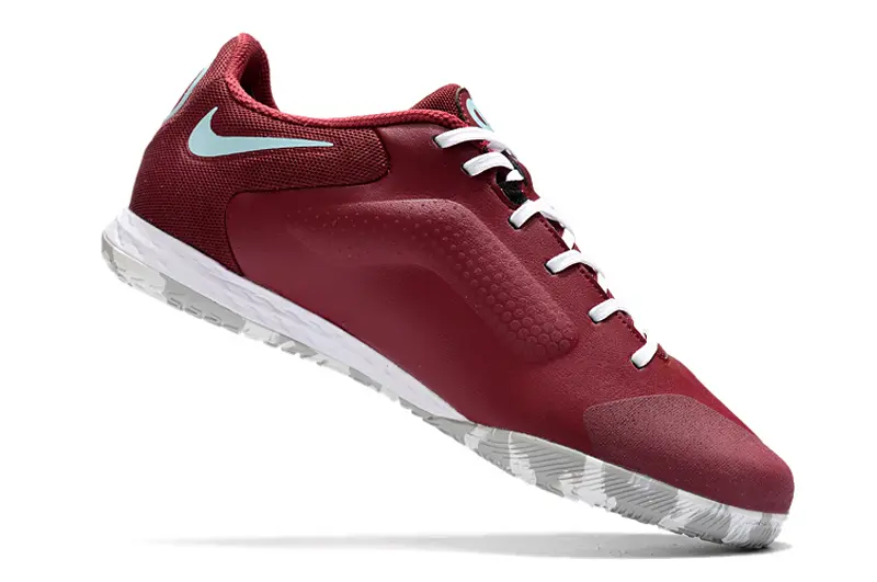 Nike Tiempo Legend 9 Pro IC - Maroon/Cool Blue/White