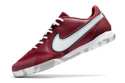 Nike Tiempo Legend 9 Pro IC - Maroon/Cool Blue/White