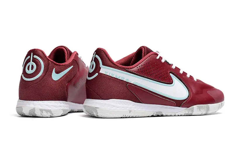 Nike Tiempo Legend 9 Pro IC - Maroon/Cool Blue/White