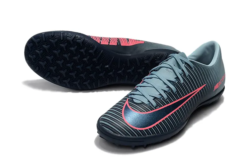 Nike Mercurial Vapor 11 TF - Grey/Light Steel/Hot Coral