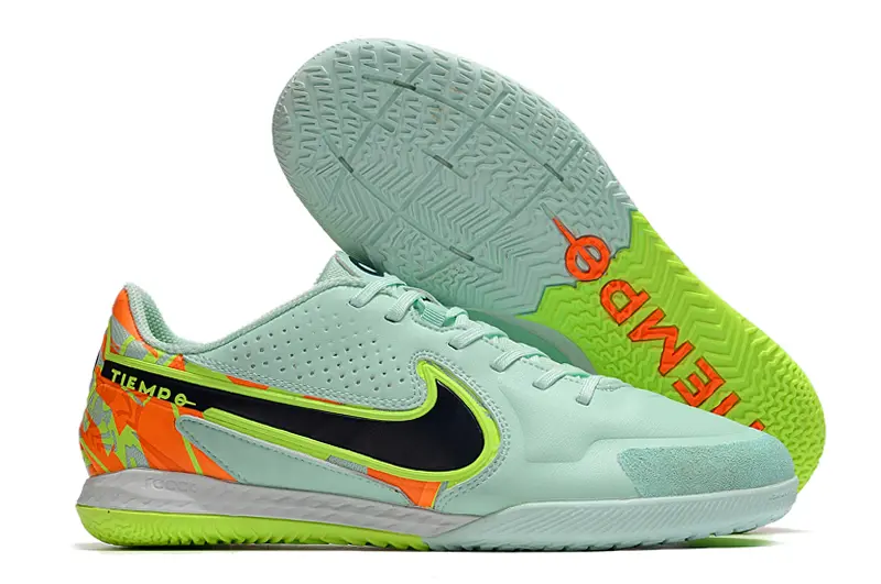Nike Tiempo Legend 9 Pro IC - Mint/Vibrant Neon/Midnight Black