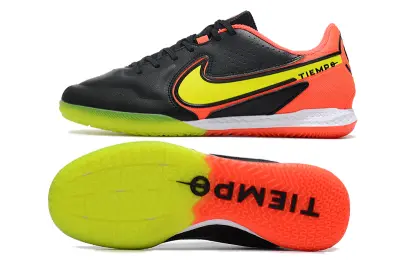 Nike Tiempo Legend 9 Pro IC - Black/Neon Green/Fiery Pink