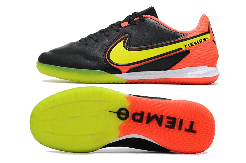 Nike Tiempo Legend 9 Pro IC - Black/Neon Green/Fiery Pink