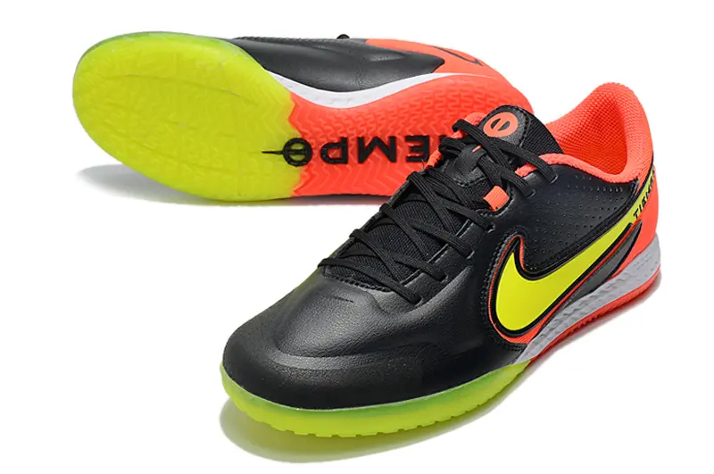 Nike Tiempo Legend 9 Pro IC - Black/Neon Green/Fiery Pink