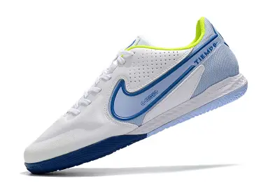 Nike Tiempo Legend 9 Pro IC - White/Sky Blue/Lime Green