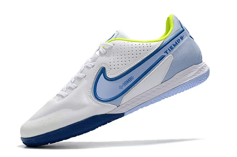 Nike Tiempo Legend 9 Pro IC - White/Sky Blue/Lime Green