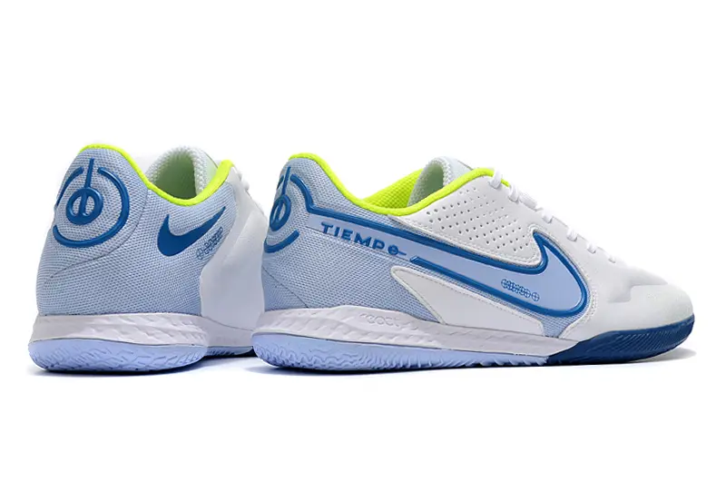 Nike Tiempo Legend 9 Pro IC - White/Sky Blue/Lime Green