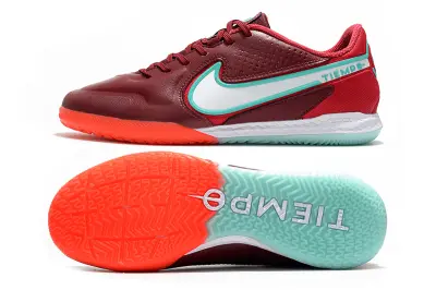 Nike Tiempo Legend 9 Pro IC - Red/Coral Red/Turquoise Blue