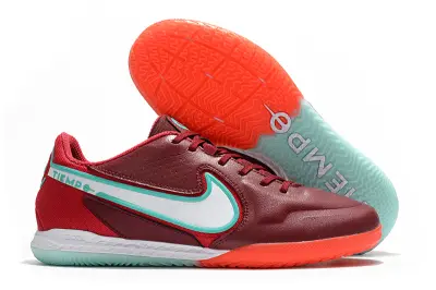 Nike Tiempo Legend 9 Pro IC - Red/Coral Red/Turquoise Blue