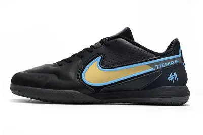 Nike Tiempo Legend 9 Pro IC - Black/Gold/Blue
