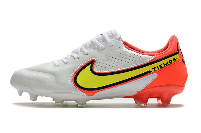 Nike Tiempo Legend 9 Elite FG - White/Electric Orange/Glow Green