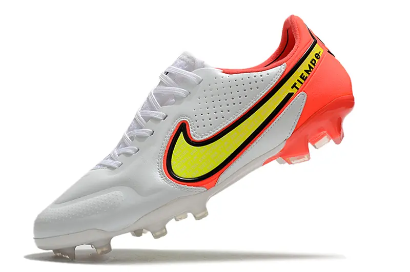 Nike Tiempo Legend 9 Elite FG - White/Electric Orange/Glow Green