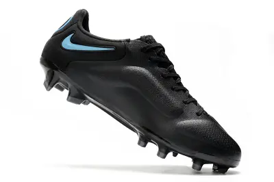 Nike Tiempo Legend 9 Elite FG - Black/Sky Blue/Graphite