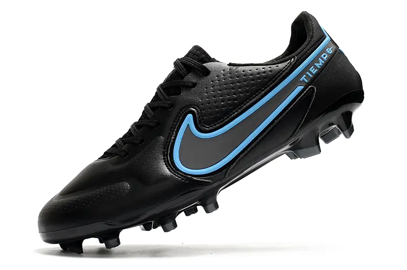 Nike Tiempo Legend 9 Elite FG - Black/Sky Blue/Graphite