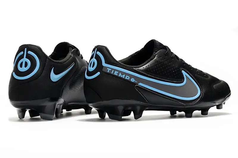 Nike Tiempo Legend 9 Elite FG - Black/Sky Blue/Graphite