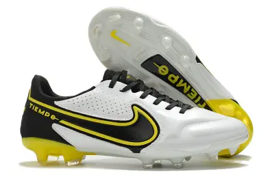 Nike Tiempo Legend 9 Elite FG - White/Black/Volt