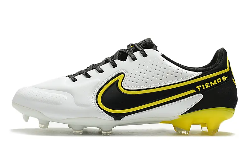 Nike Tiempo Legend 9 Elite FG - White/Black/Volt