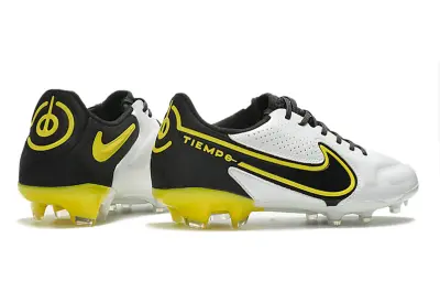 Nike Tiempo Legend 9 Elite FG - White/Black/Volt