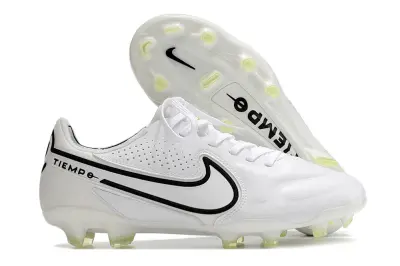 Nike Tiempo Legend 9 Elite FG - White/Black/Yellow