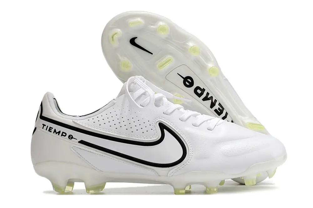 Nike Tiempo Legend 9 Elite FG - White/Black/Yellow