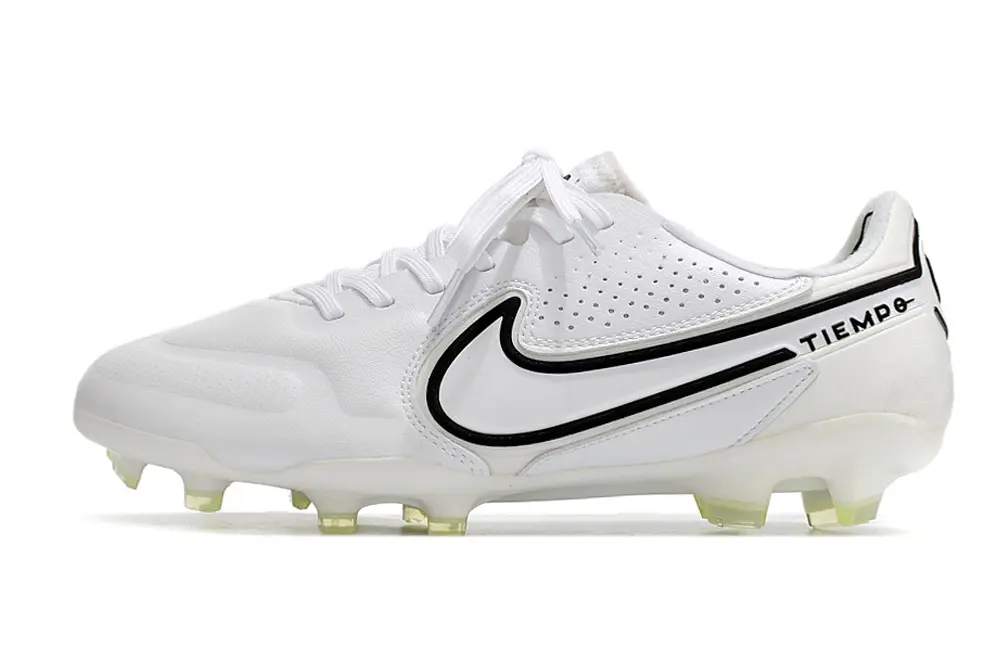 Nike Tiempo Legend 9 Elite FG - White/Black/Yellow