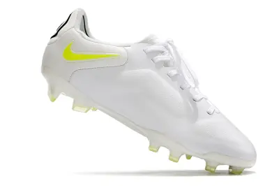 Nike Tiempo Legend 9 Elite FG - White/Black/Yellow