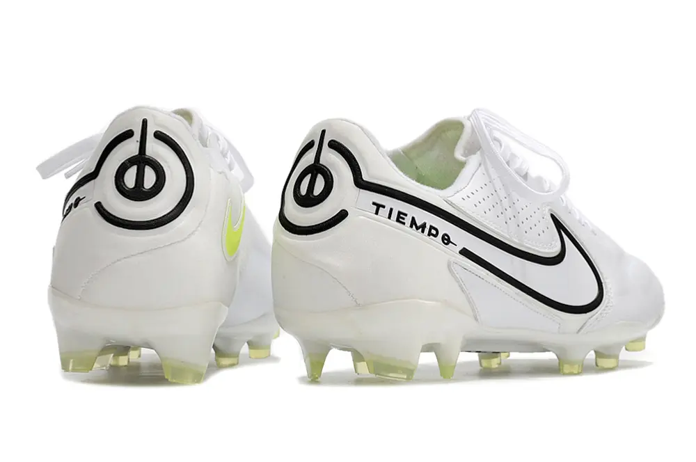 Nike Tiempo Legend 9 Elite FG - White/Black/Yellow