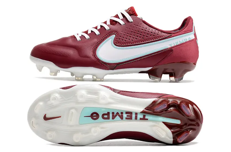 Nike Tiempo Legend 9 Elite FG - Red/Crimson Blaze/Aqua Mist
