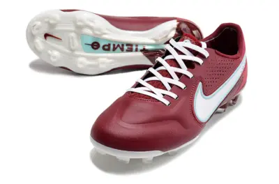 Nike Tiempo Legend 9 Elite FG - Red/Crimson Blaze/Aqua Mist