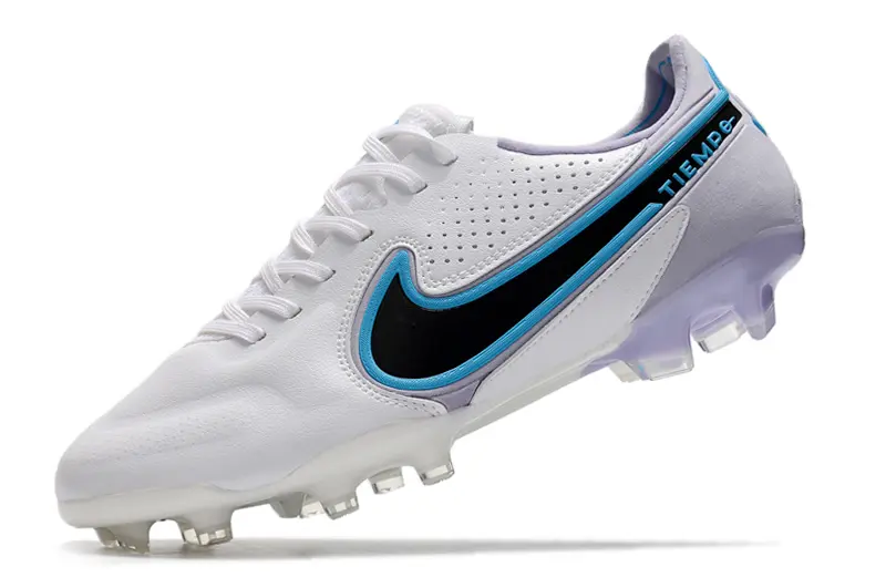 Nike Tiempo Legend 9 Elite FG - White/Sky Blue/Black