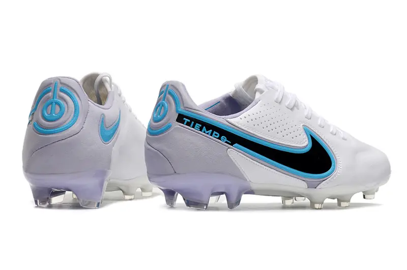 Nike Tiempo Legend 9 Elite FG - White/Sky Blue/Black