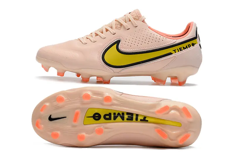 Nike Tiempo Legend 9 Elite FG - Pink/Sunny Yellow/Black