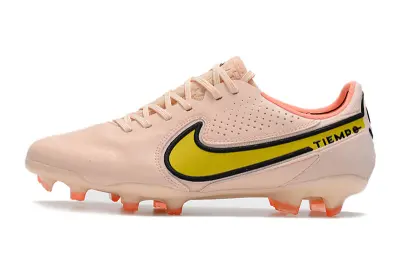Nike Tiempo Legend 9 Elite FG - Pink/Sunny Yellow/Black