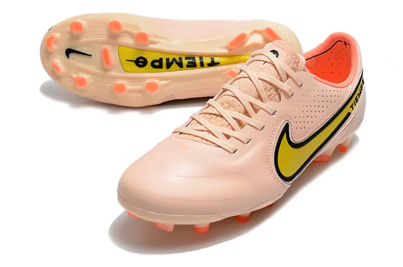 Nike Tiempo Legend 9 Elite FG - Pink/Sunny Yellow/Black