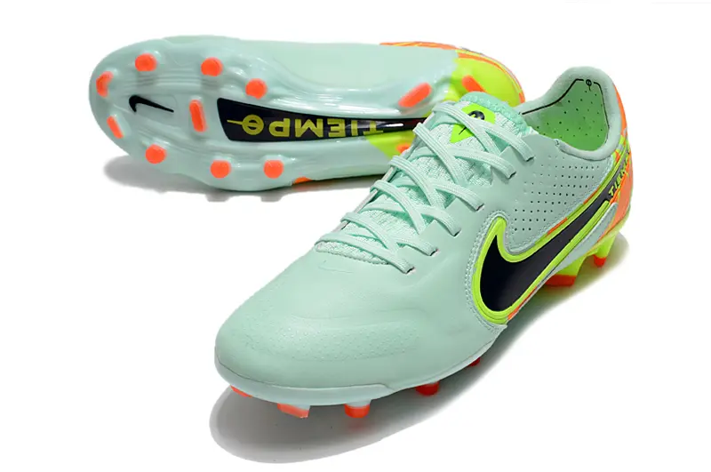 Nike Tiempo Legend 9 Elite FG - Mint/Electric Orange/Lime Green